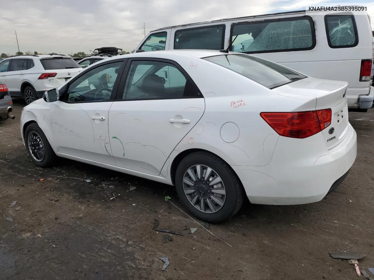 2011 Kia Forte Ex VIN: KNAFU4A25B5395091 Lot: 72623684