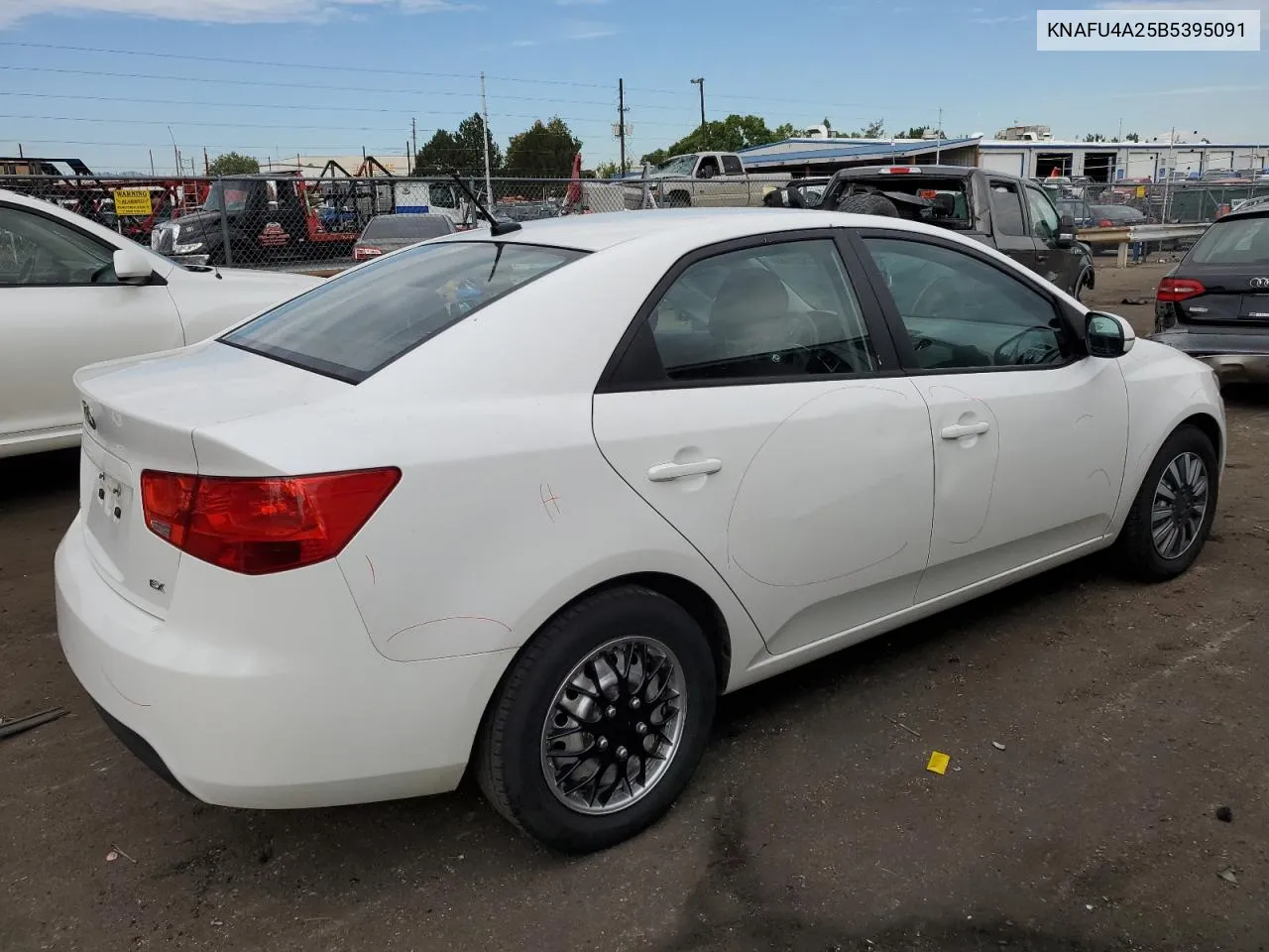 2011 Kia Forte Ex VIN: KNAFU4A25B5395091 Lot: 72623684