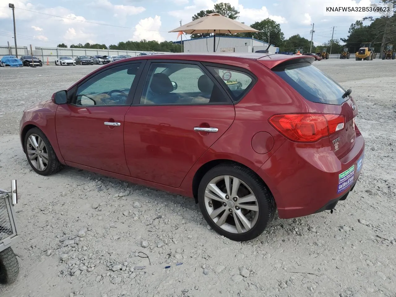 KNAFW5A32B5369623 2011 Kia Forte Sx