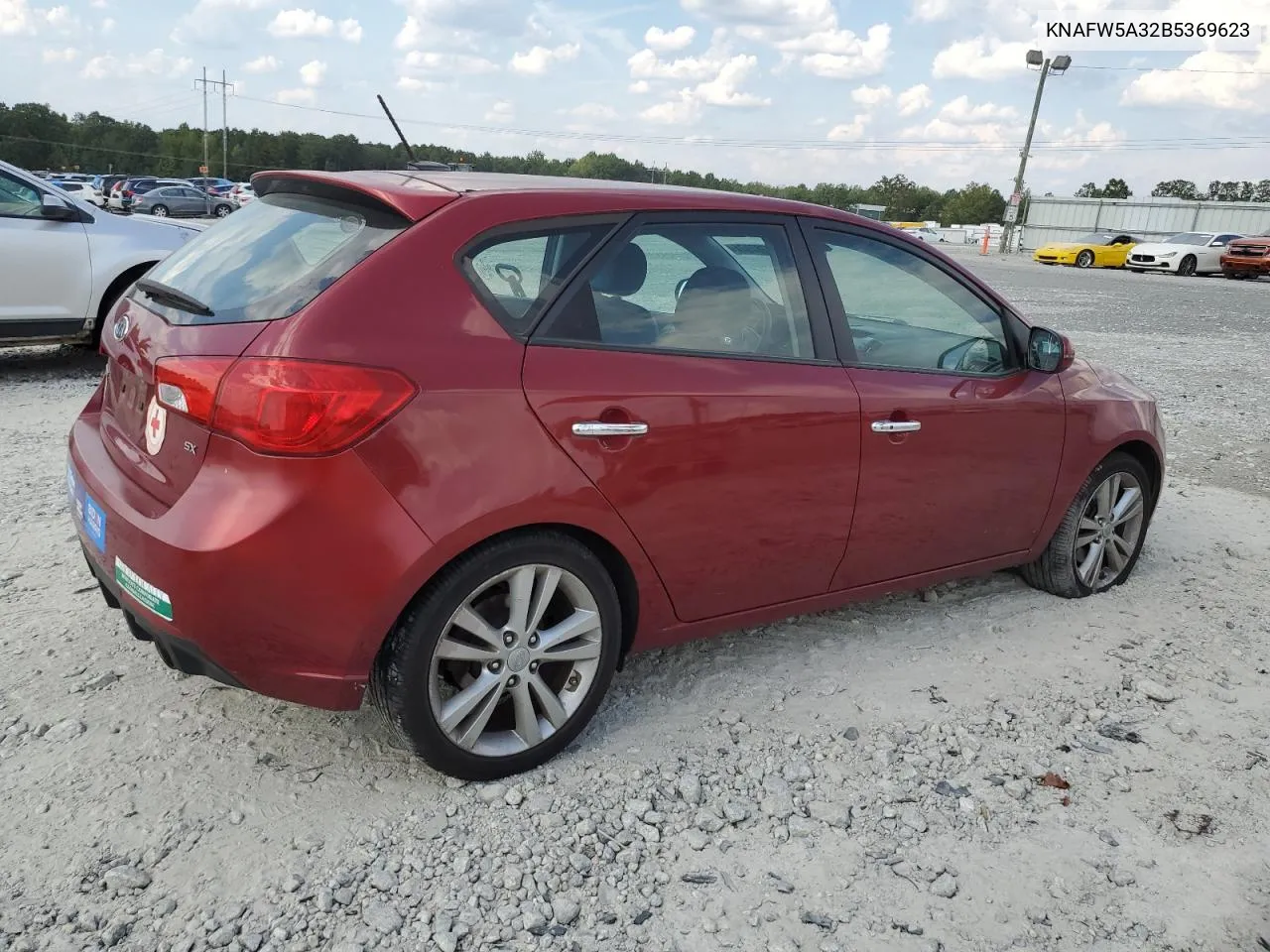 2011 Kia Forte Sx VIN: KNAFW5A32B5369623 Lot: 72787974