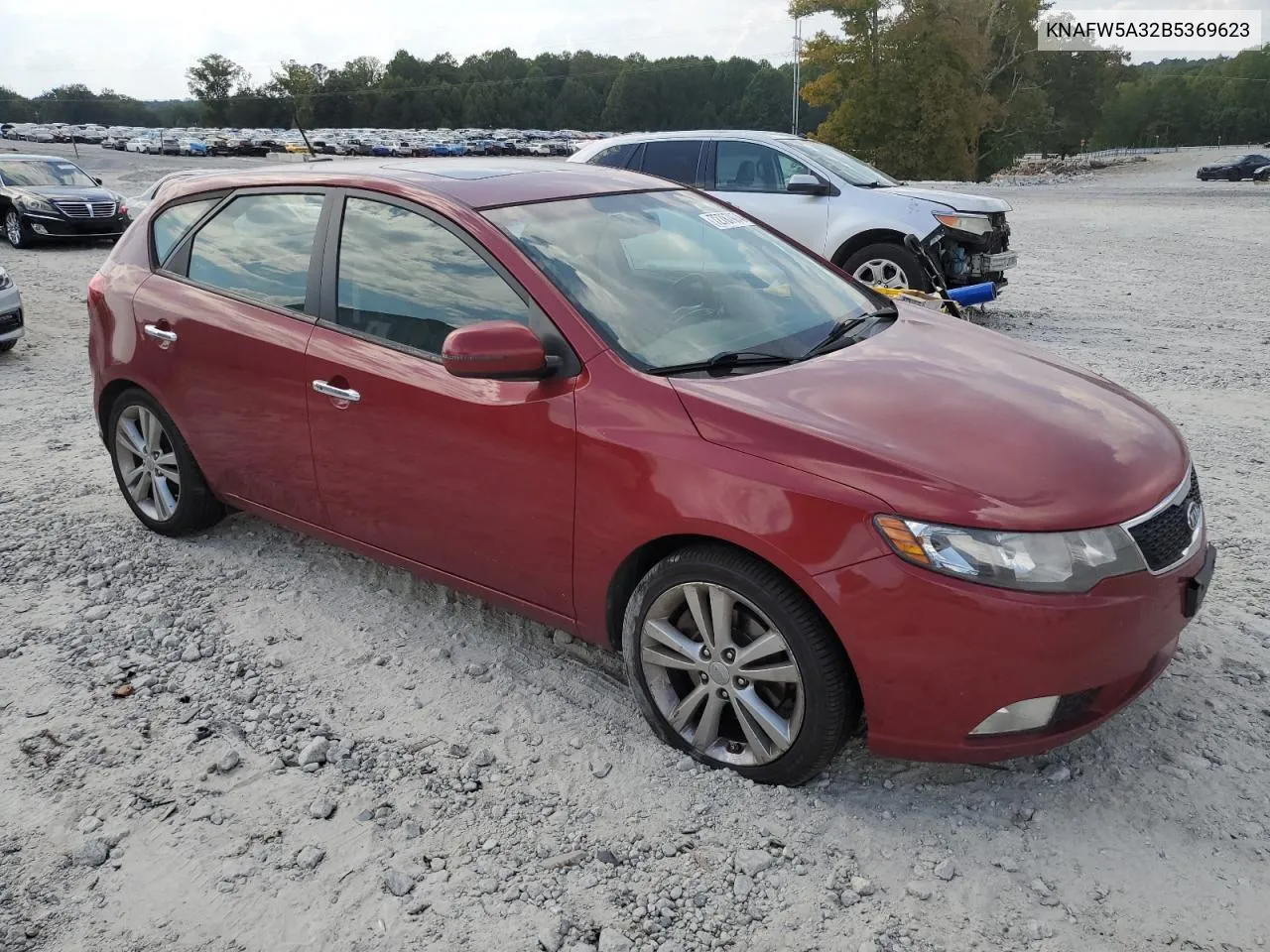 2011 Kia Forte Sx VIN: KNAFW5A32B5369623 Lot: 72787974