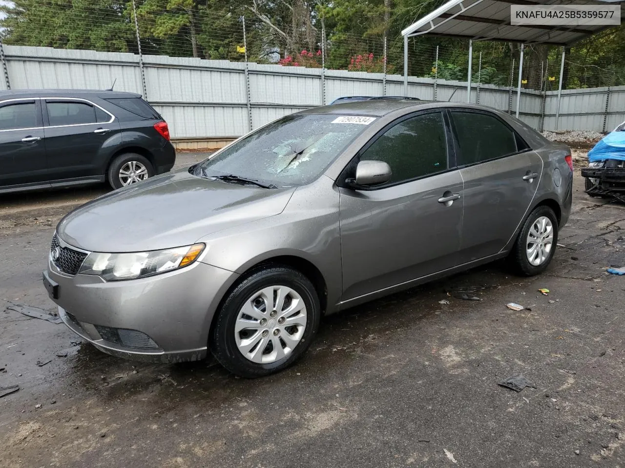 2011 Kia Forte Ex VIN: KNAFU4A25B5359577 Lot: 72907534