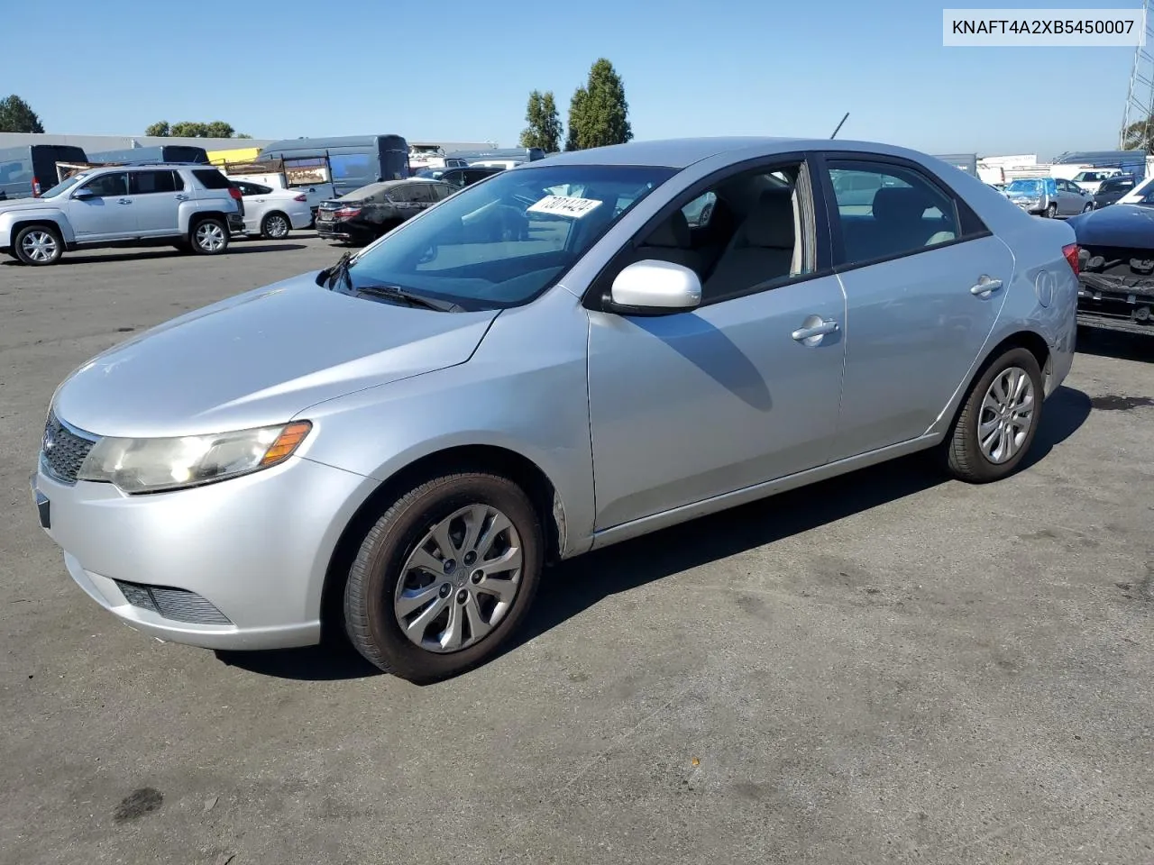 2011 Kia Forte Lx VIN: KNAFT4A2XB5450007 Lot: 73014424