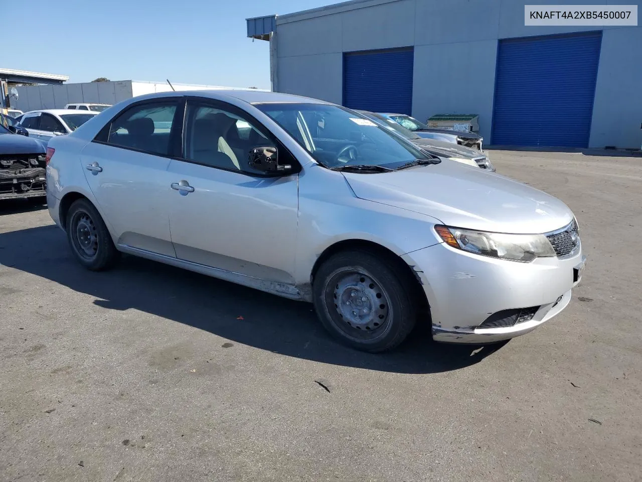 2011 Kia Forte Lx VIN: KNAFT4A2XB5450007 Lot: 73014424