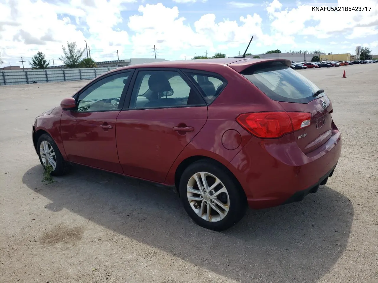 2011 Kia Forte Ex VIN: KNAFU5A21B5423717 Lot: 73033354