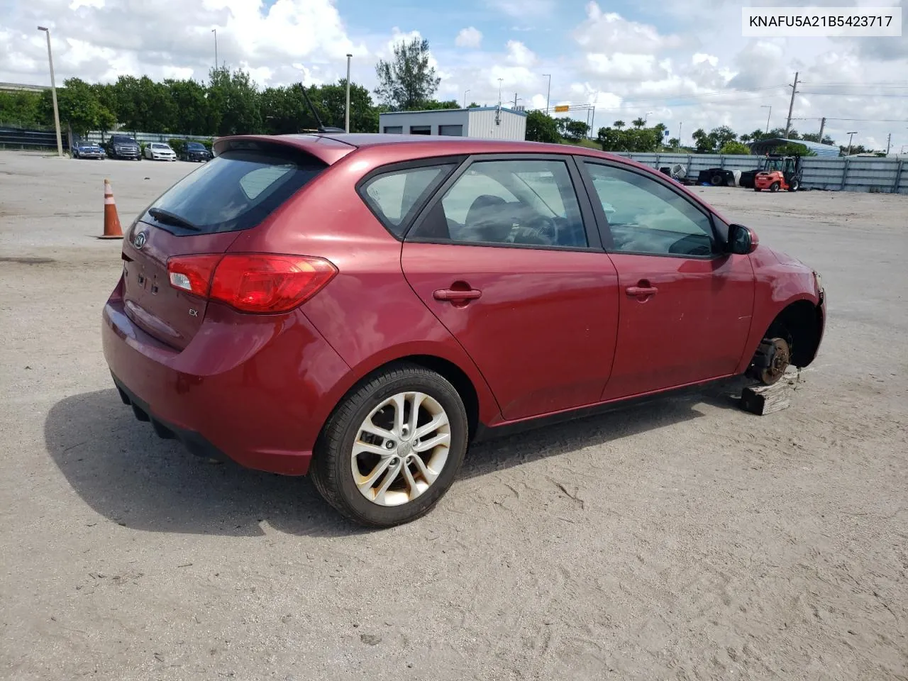 2011 Kia Forte Ex VIN: KNAFU5A21B5423717 Lot: 73033354