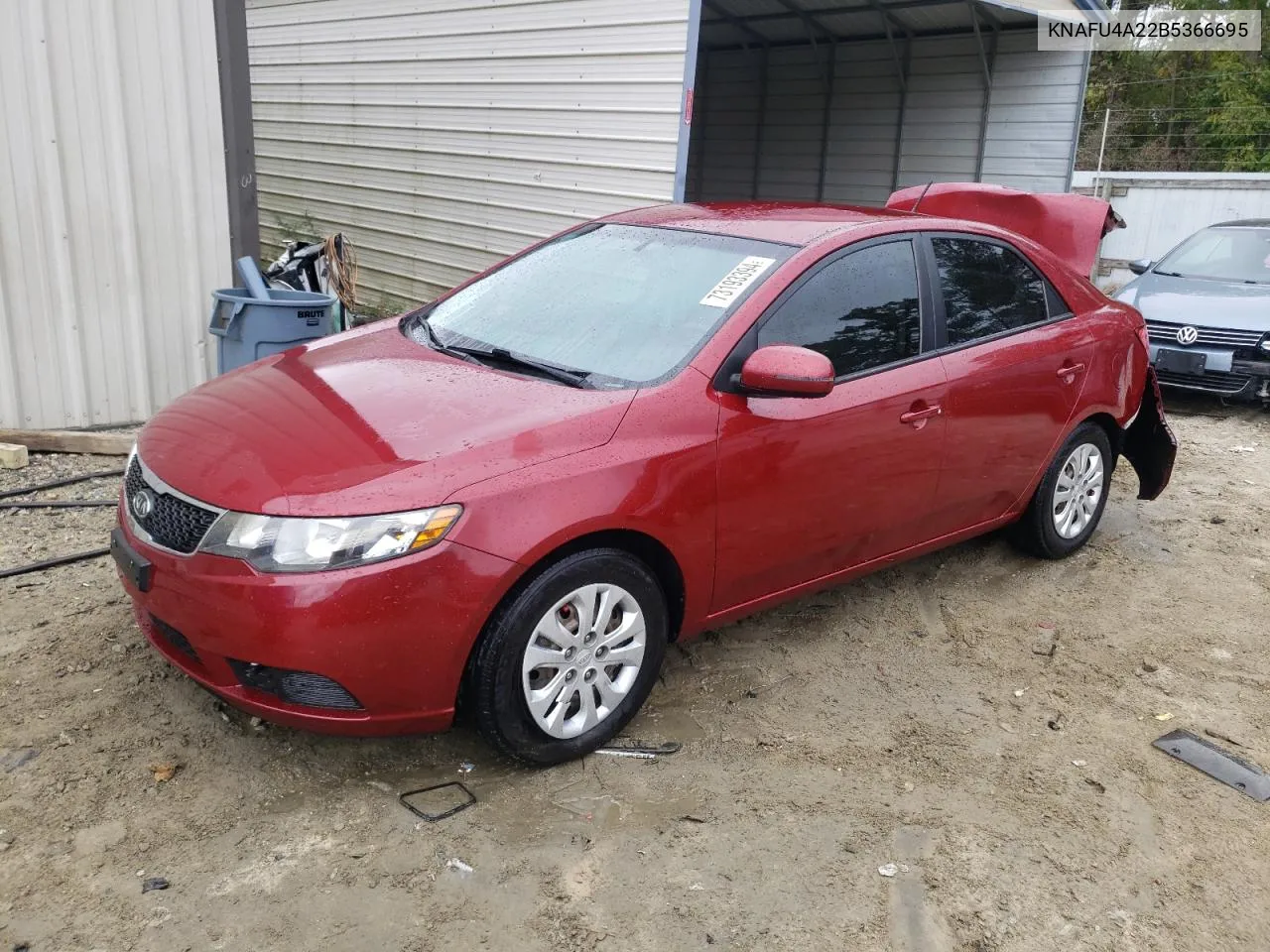 2011 Kia Forte Ex VIN: KNAFU4A22B5366695 Lot: 73193394