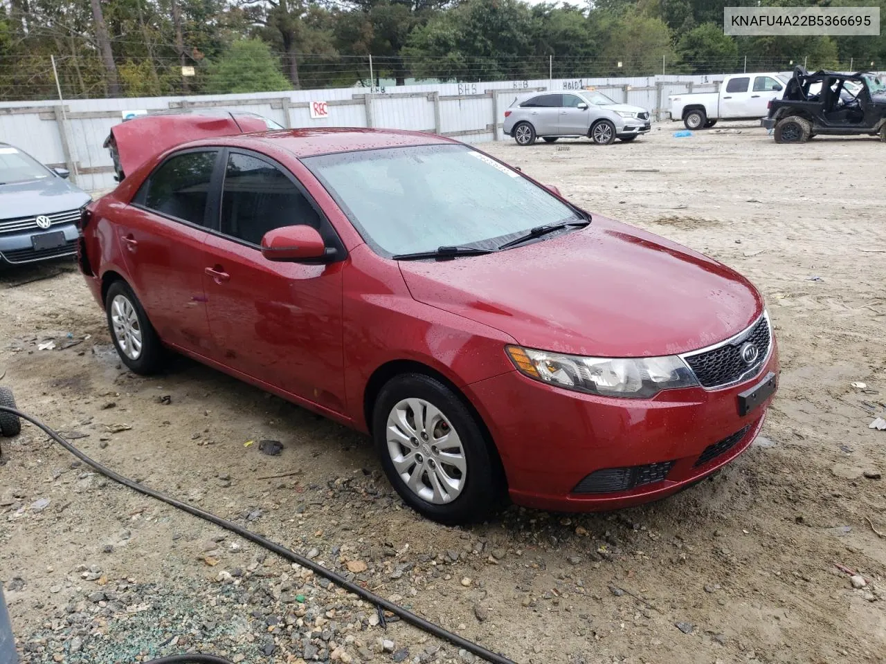 KNAFU4A22B5366695 2011 Kia Forte Ex