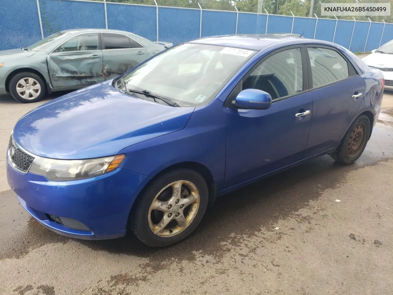 KNAFU4A26B5450499 2011 Kia Forte Ex