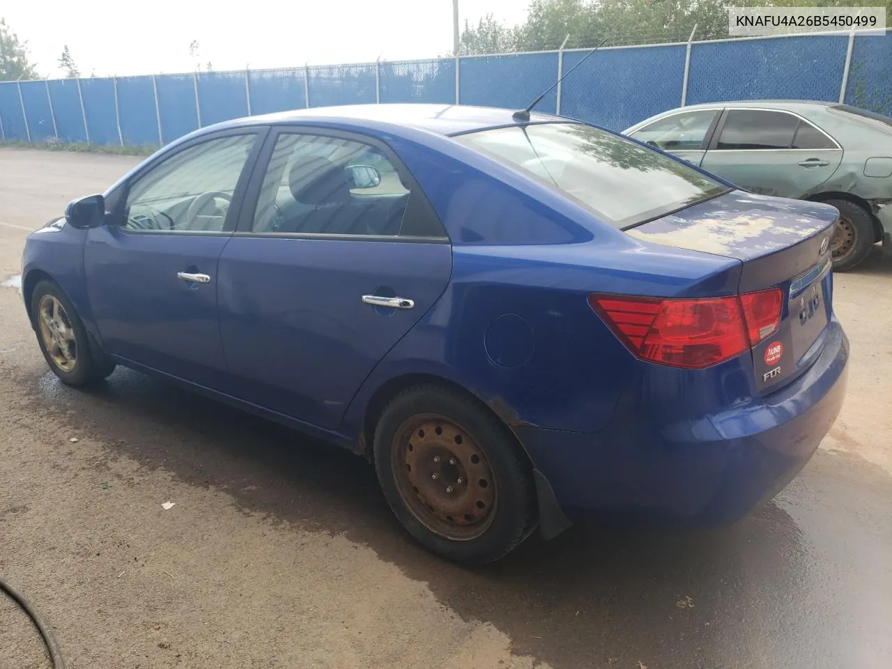 KNAFU4A26B5450499 2011 Kia Forte Ex