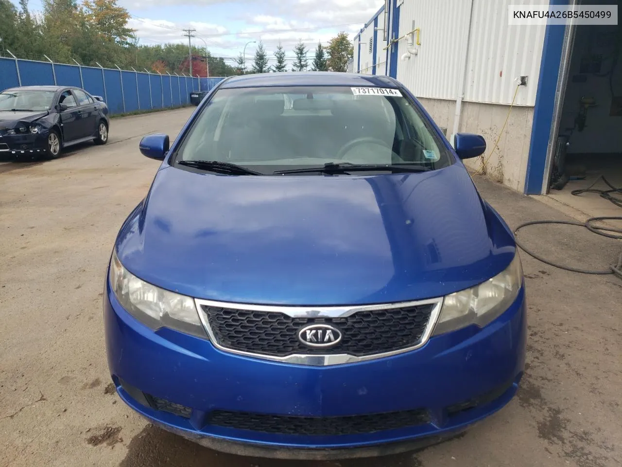 KNAFU4A26B5450499 2011 Kia Forte Ex