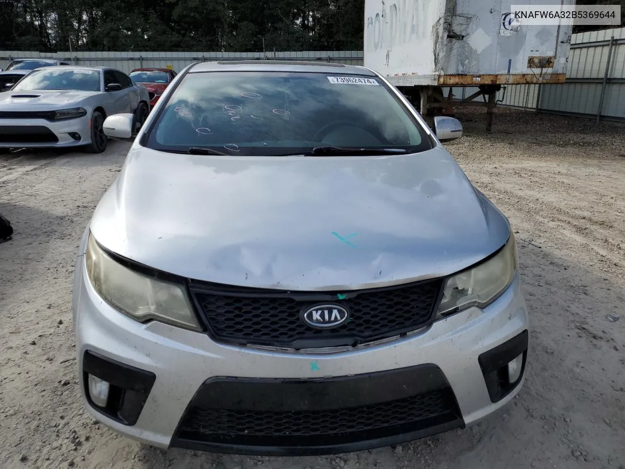 2011 Kia Forte Sx VIN: KNAFW6A32B5369644 Lot: 73962474