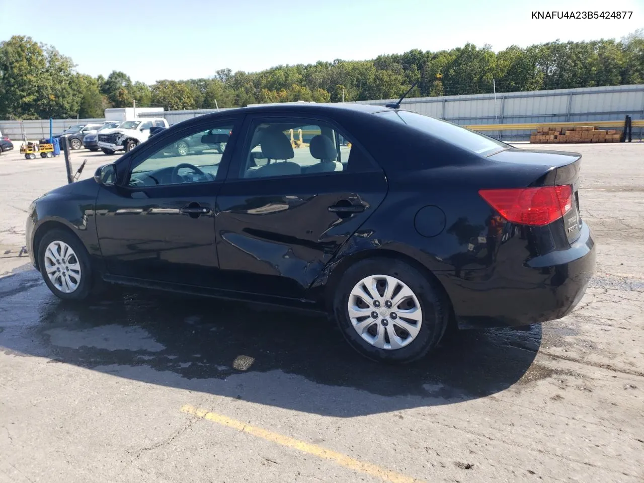 2011 Kia Forte Ex VIN: KNAFU4A23B5424877 Lot: 74113734