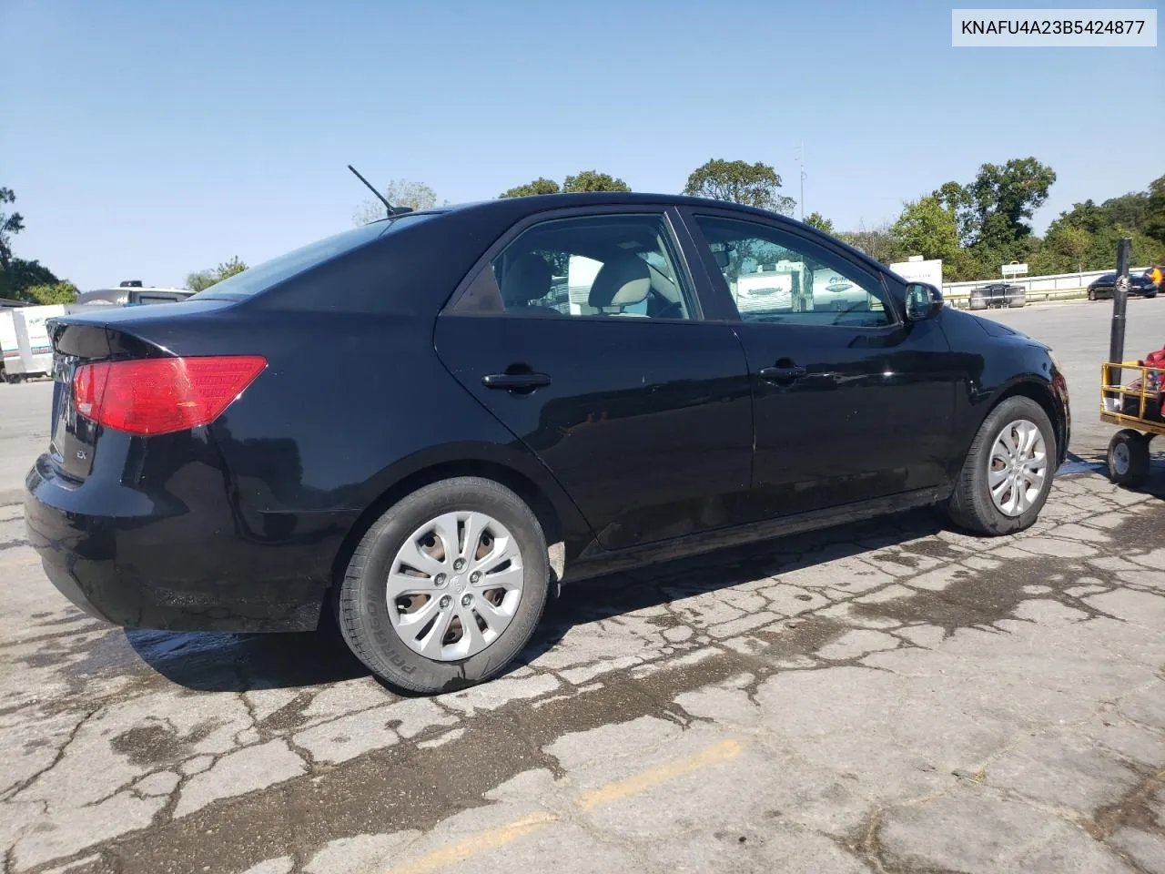 2011 Kia Forte Ex VIN: KNAFU4A23B5424877 Lot: 74113734