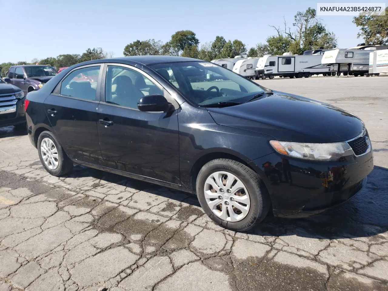 2011 Kia Forte Ex VIN: KNAFU4A23B5424877 Lot: 74113734