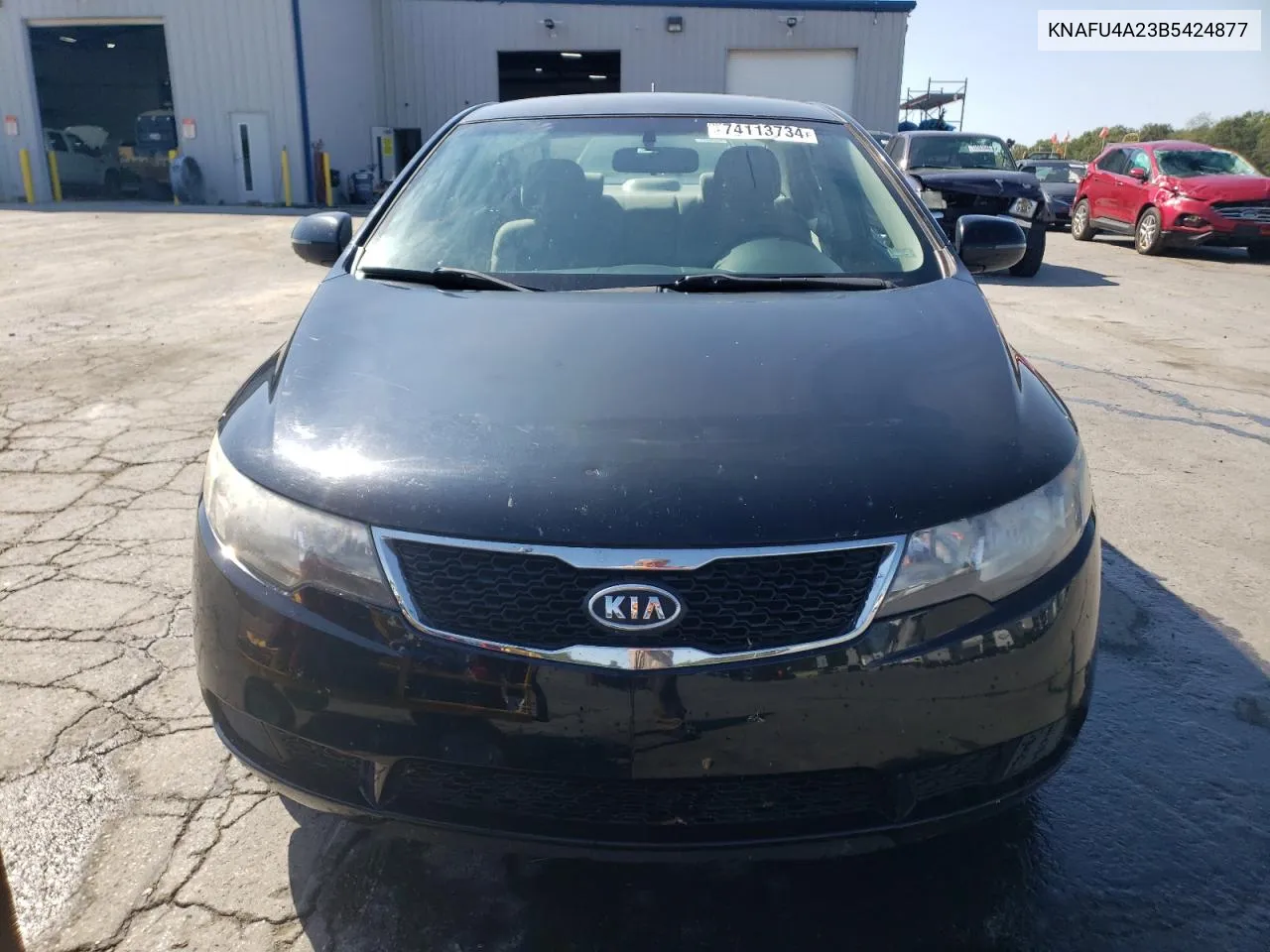 2011 Kia Forte Ex VIN: KNAFU4A23B5424877 Lot: 74113734