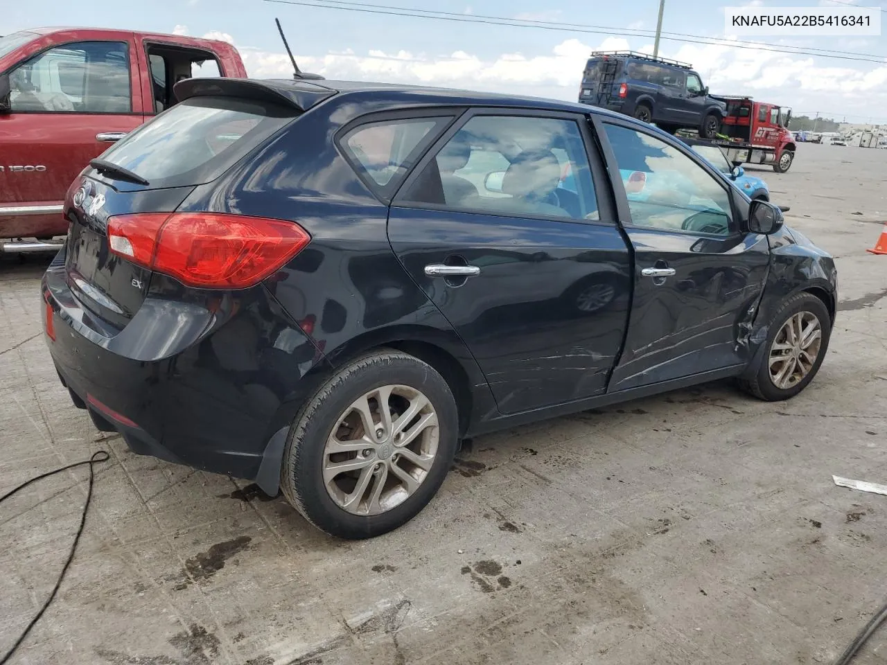 KNAFU5A22B5416341 2011 Kia Forte Ex