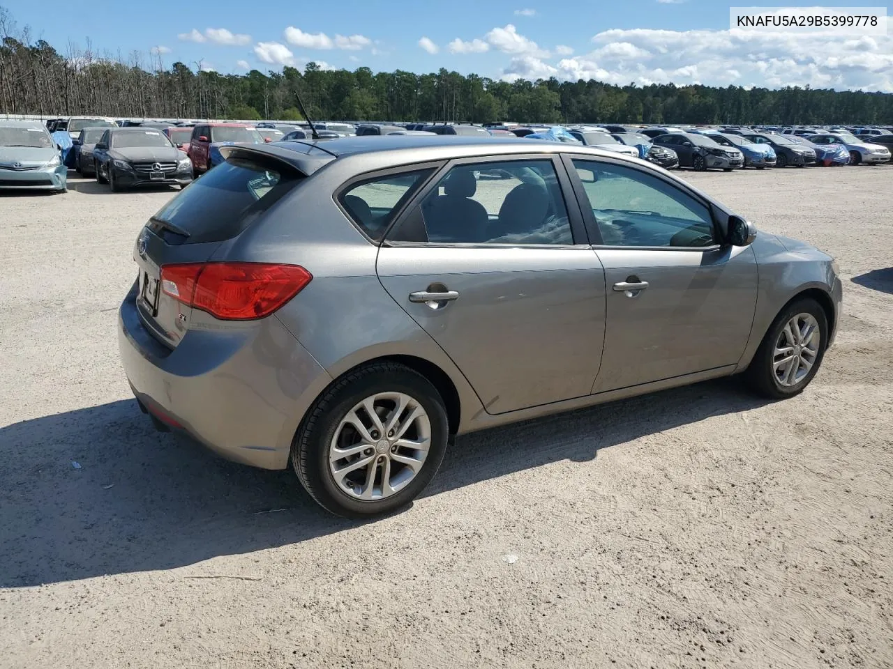 2011 Kia Forte Ex VIN: KNAFU5A29B5399778 Lot: 74190194