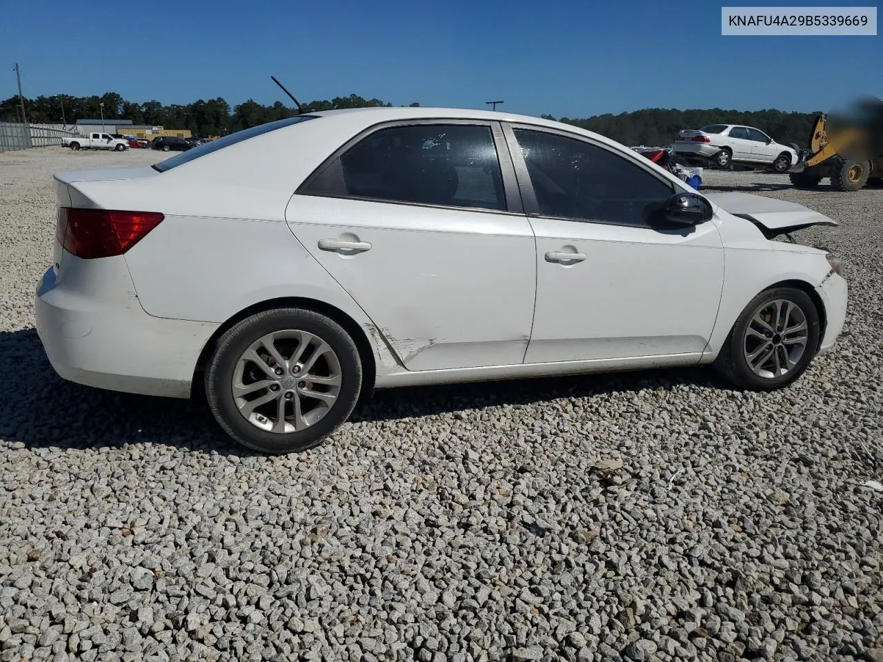 2011 Kia Forte Ex VIN: KNAFU4A29B5339669 Lot: 74295114