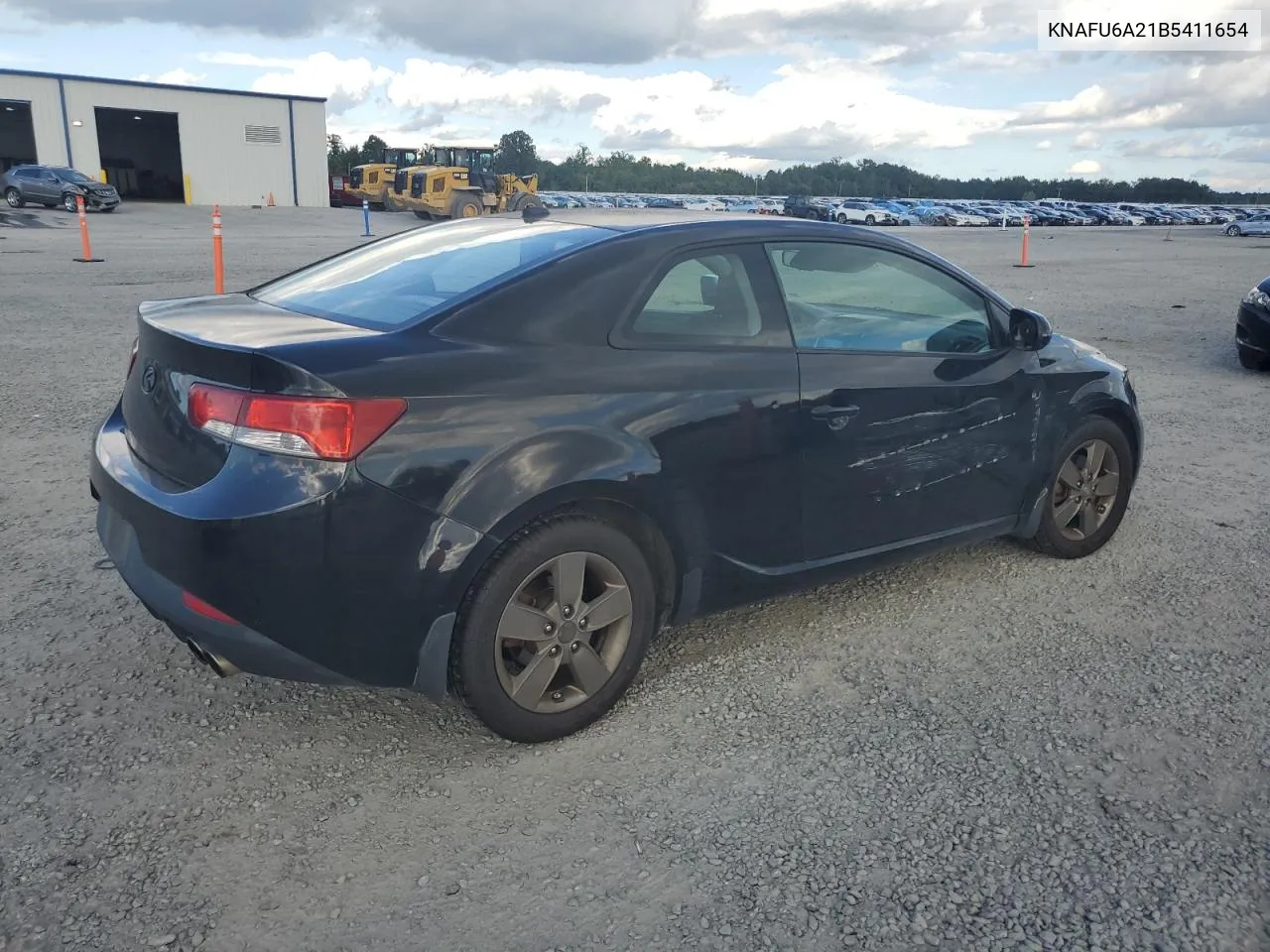 2011 Kia Forte Ex VIN: KNAFU6A21B5411654 Lot: 74418764