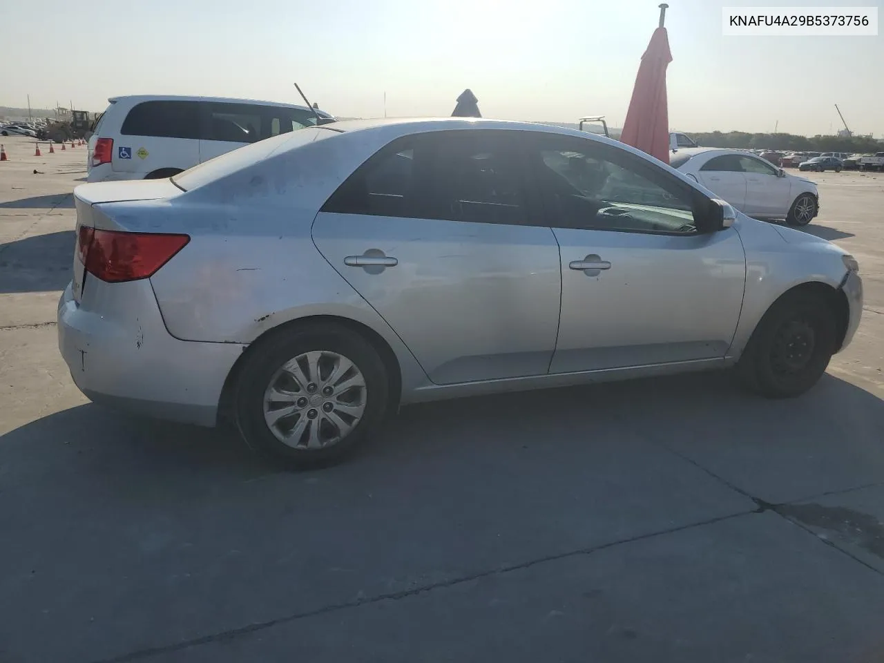 2011 Kia Forte Ex VIN: KNAFU4A29B5373756 Lot: 75635234