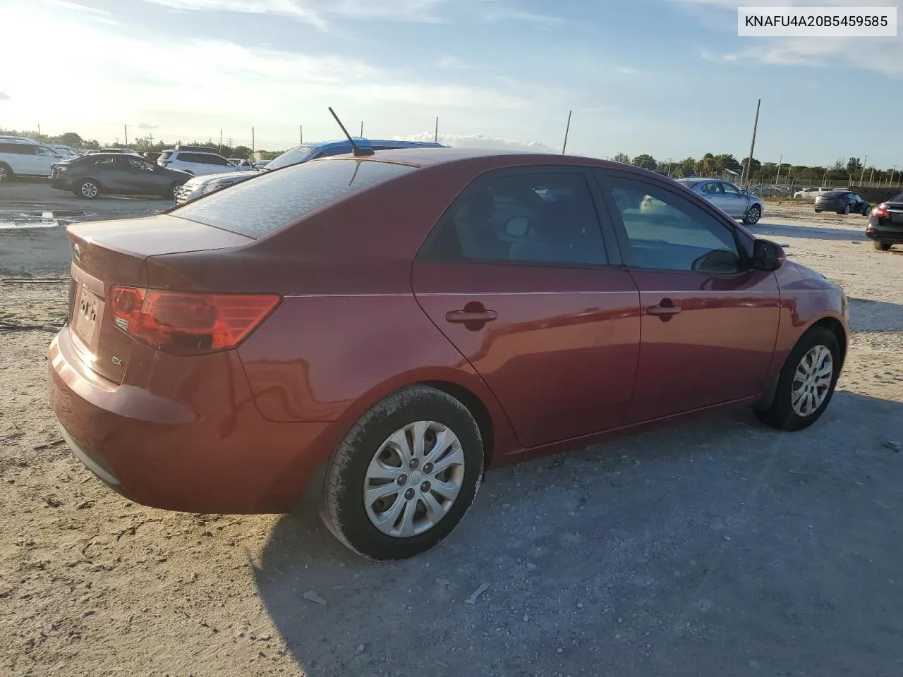 2011 Kia Forte Ex VIN: KNAFU4A20B5459585 Lot: 76109284