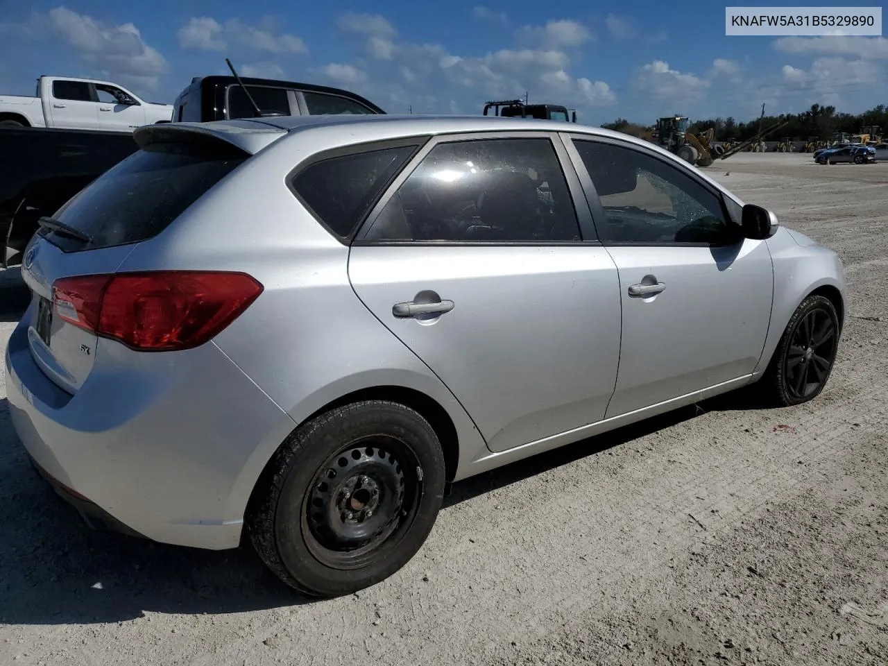 2011 Kia Forte Sx VIN: KNAFW5A31B5329890 Lot: 76162994