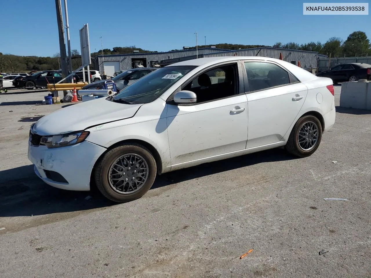 2011 Kia Forte Ex VIN: KNAFU4A20B5393538 Lot: 76276394