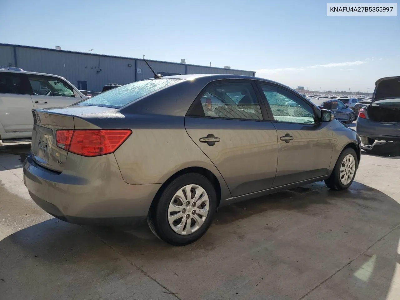 2011 Kia Forte Ex VIN: KNAFU4A27B5355997 Lot: 76504704