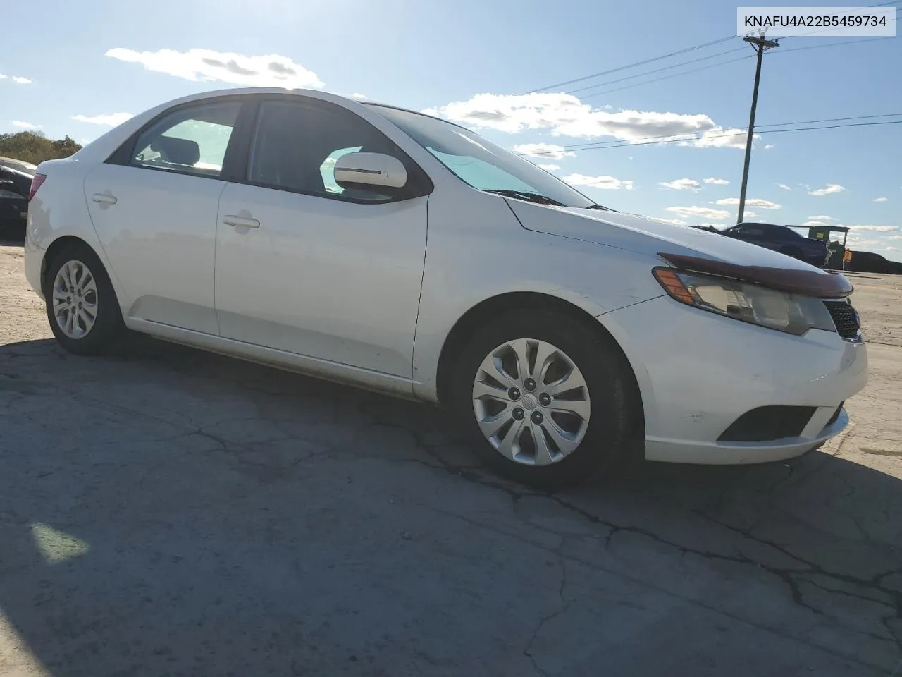 2011 Kia Forte Ex VIN: KNAFU4A22B5459734 Lot: 76506124