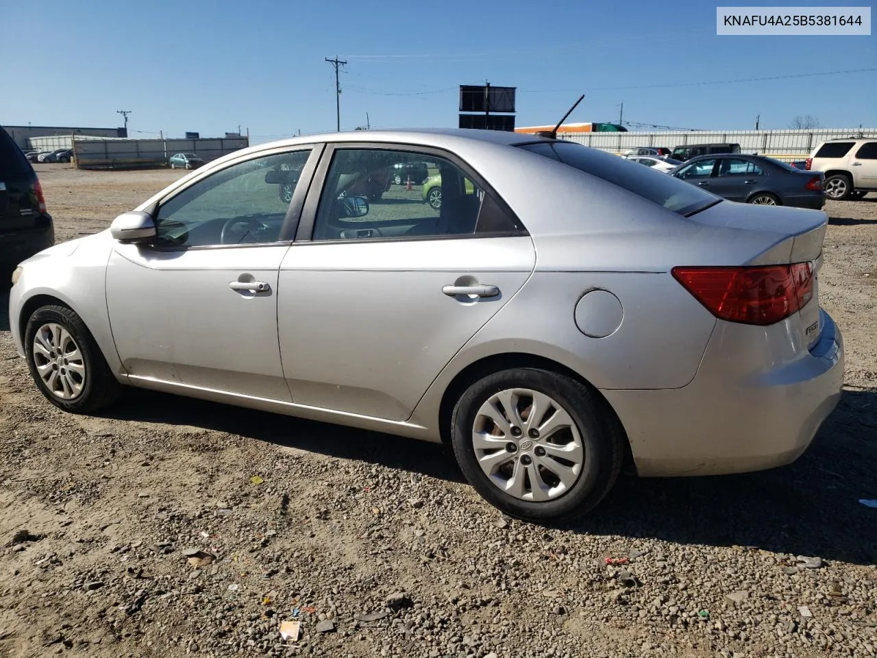 2011 Kia Forte Ex VIN: KNAFU4A25B5381644 Lot: 76673824