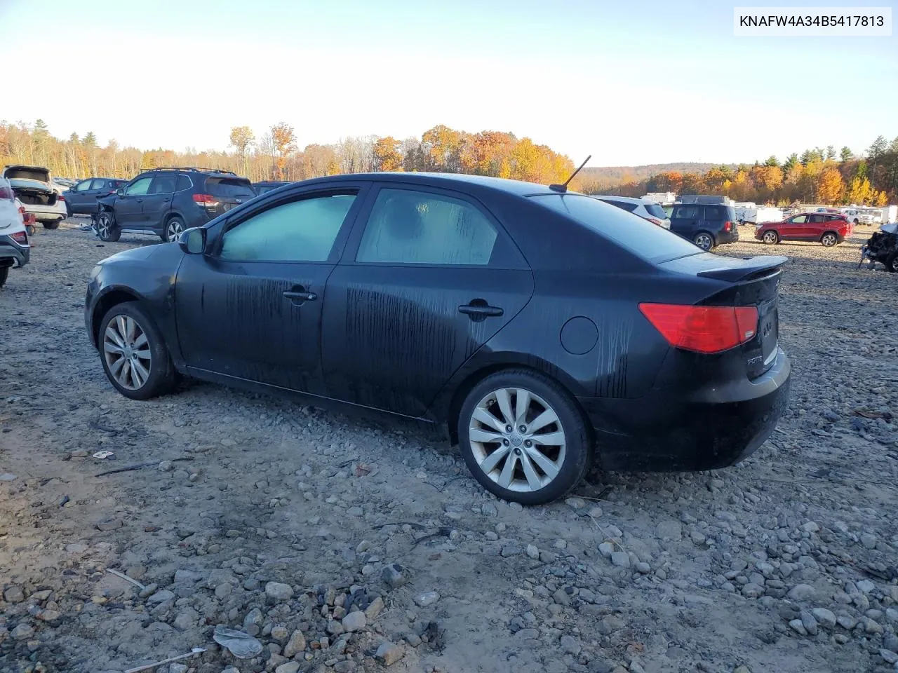 2011 Kia Forte Sx VIN: KNAFW4A34B5417813 Lot: 76830844