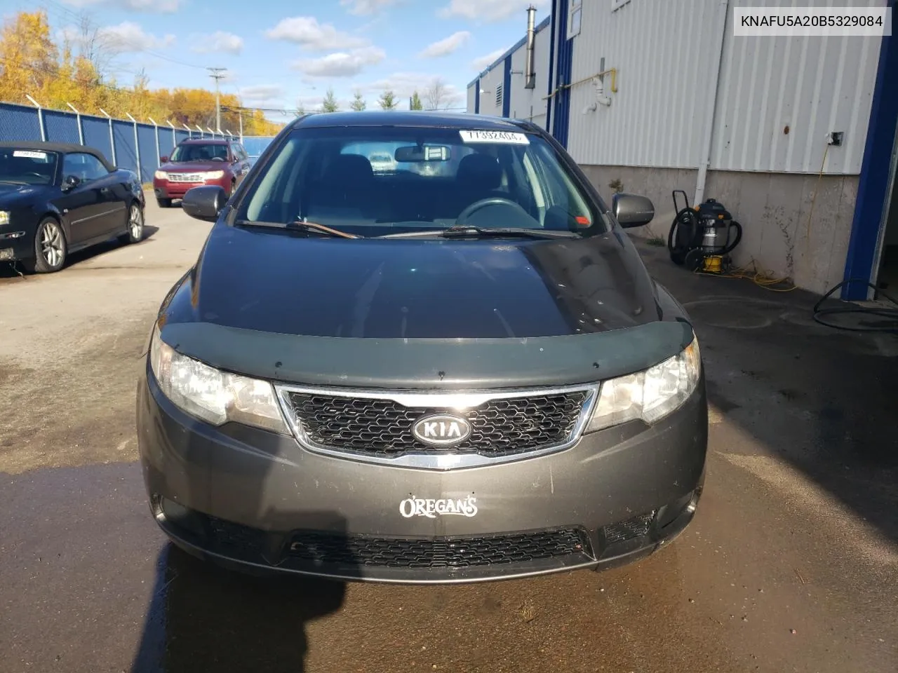 2011 Kia Forte Ex VIN: KNAFU5A20B5329084 Lot: 77392404