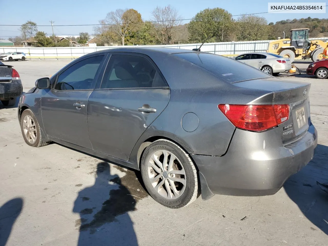 2011 Kia Forte Ex VIN: KNAFU4A24B5354614 Lot: 77441104