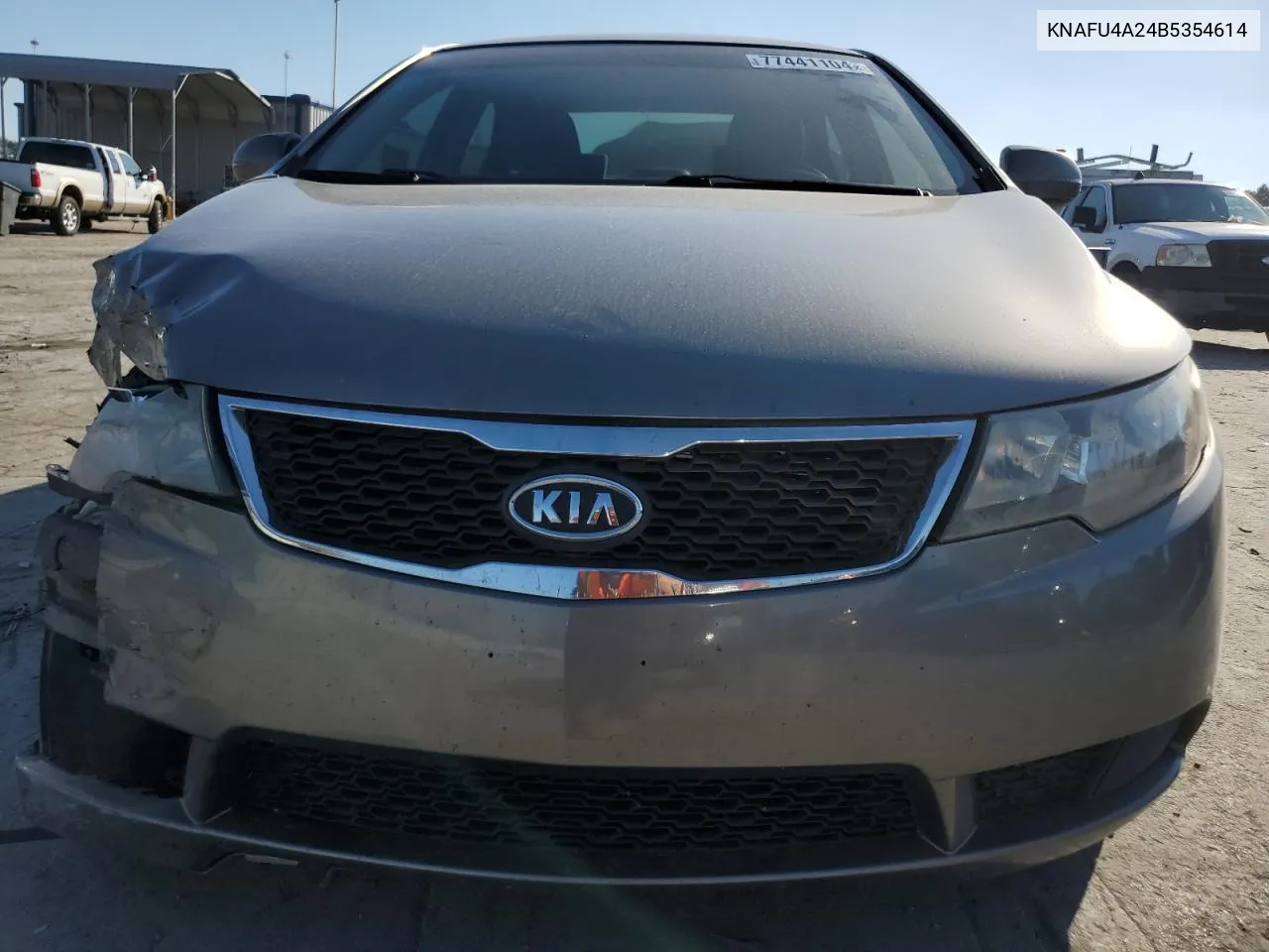 2011 Kia Forte Ex VIN: KNAFU4A24B5354614 Lot: 77441104