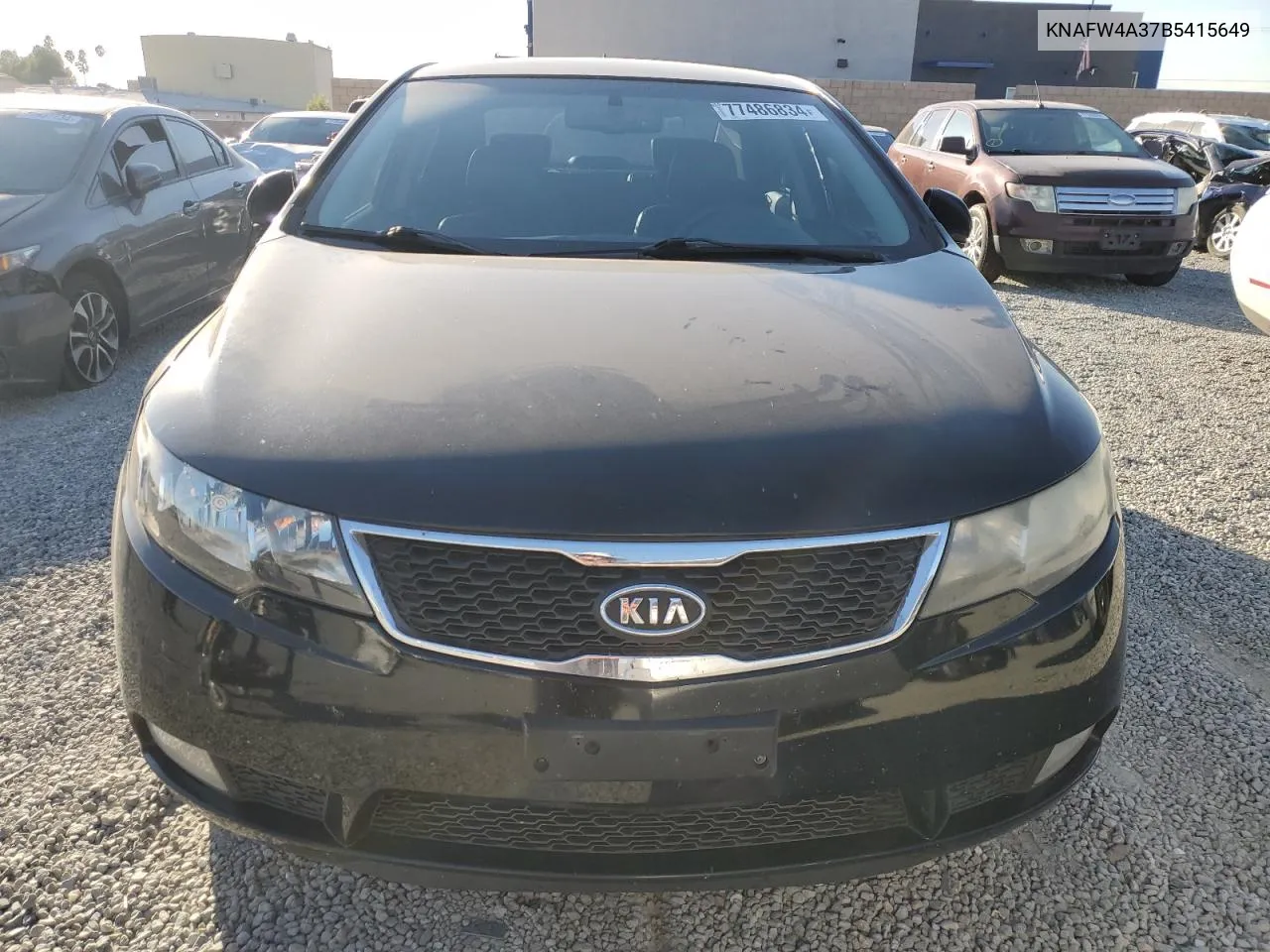 2011 Kia Forte Sx VIN: KNAFW4A37B5415649 Lot: 77486834