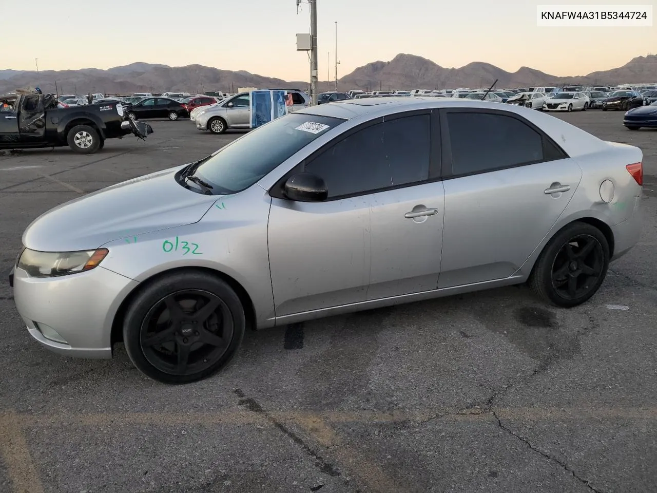 2011 Kia Forte Sx VIN: KNAFW4A31B5344724 Lot: 77702704