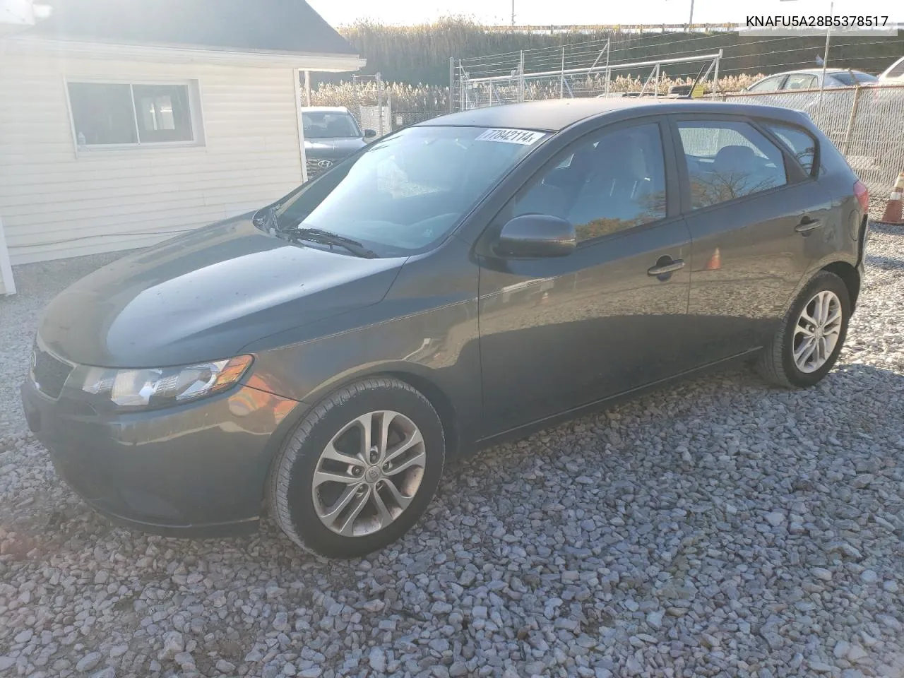 KNAFU5A28B5378517 2011 Kia Forte Ex