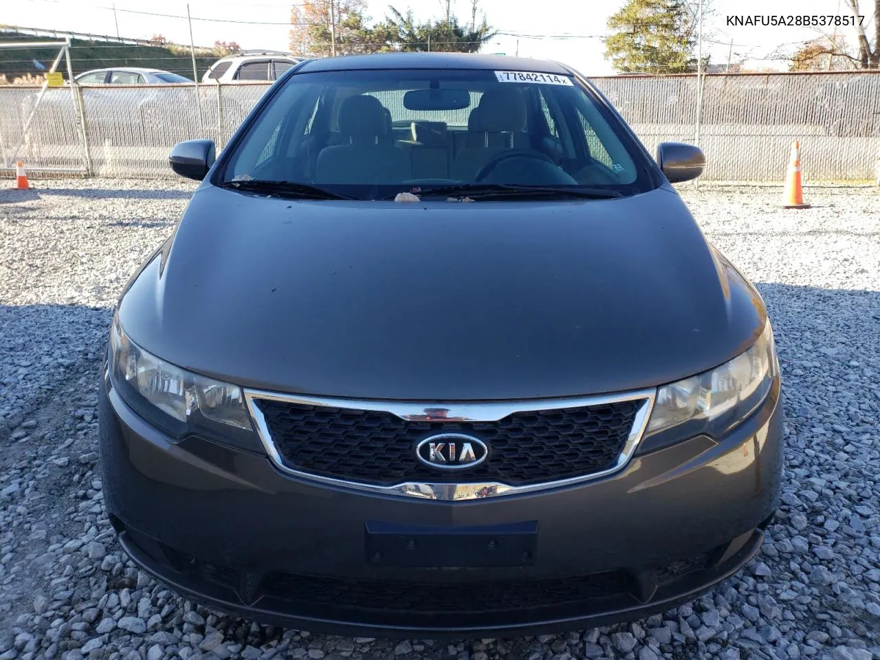 KNAFU5A28B5378517 2011 Kia Forte Ex