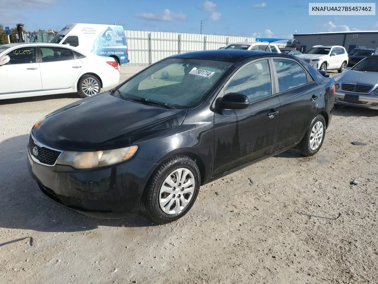 2011 Kia Forte Ex VIN: KNAFU4A27B5457462 Lot: 77901714