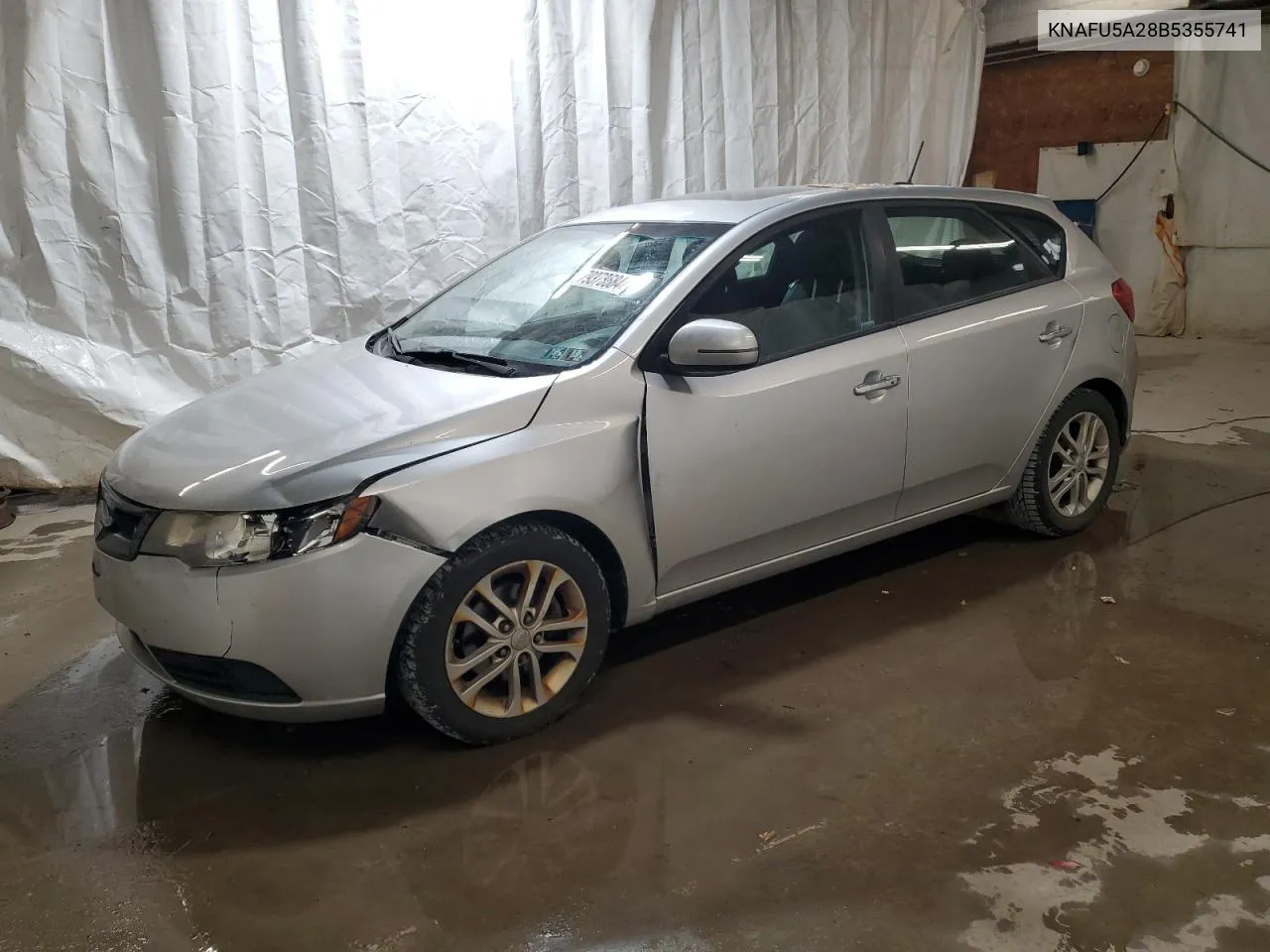 2011 Kia Forte Ex VIN: KNAFU5A28B5355741 Lot: 79378684