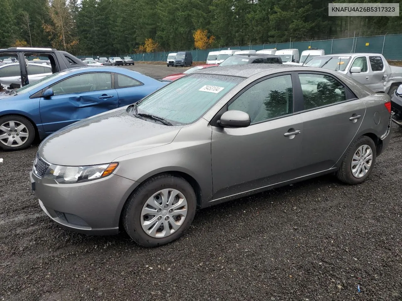 2011 Kia Forte Ex VIN: KNAFU4A26B5317323 Lot: 79453104