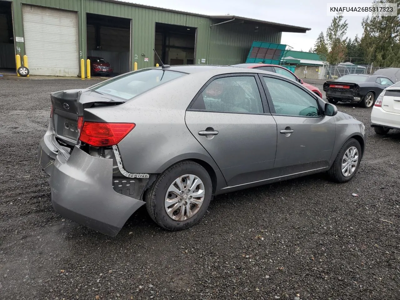 2011 Kia Forte Ex VIN: KNAFU4A26B5317323 Lot: 79453104