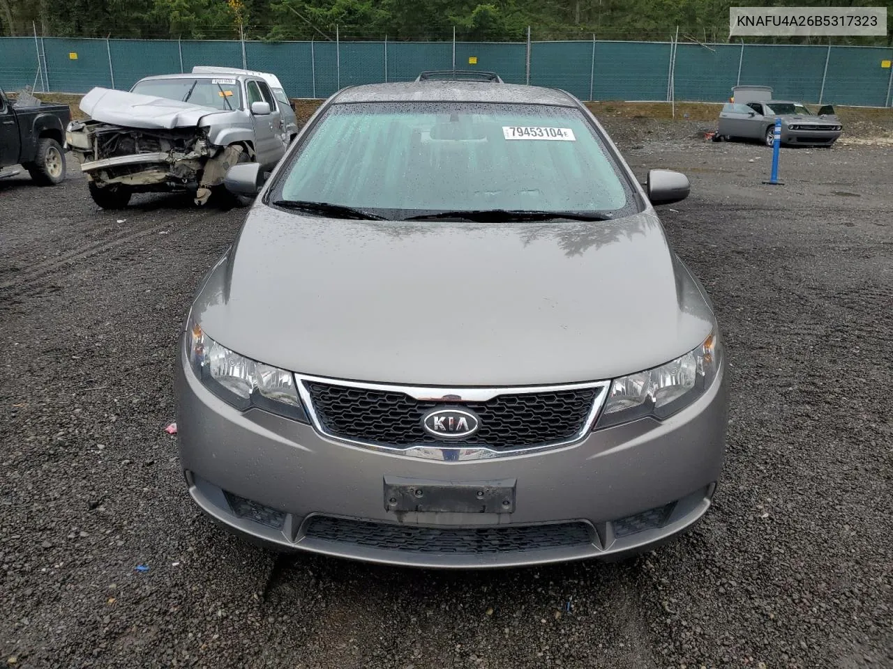 2011 Kia Forte Ex VIN: KNAFU4A26B5317323 Lot: 79453104