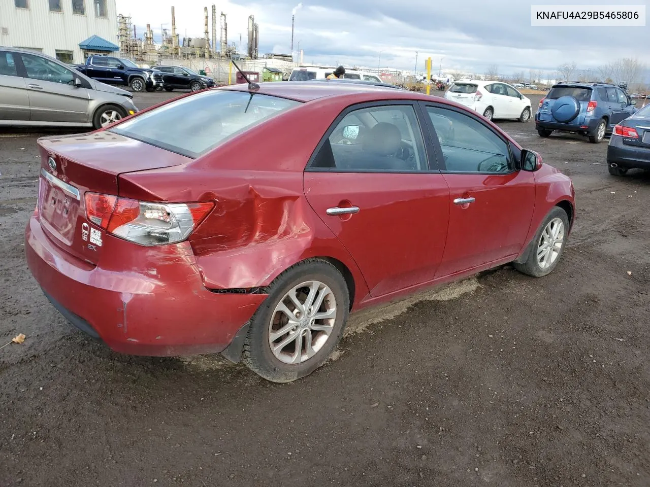 2011 Kia Forte Ex VIN: KNAFU4A29B5465806 Lot: 79769464