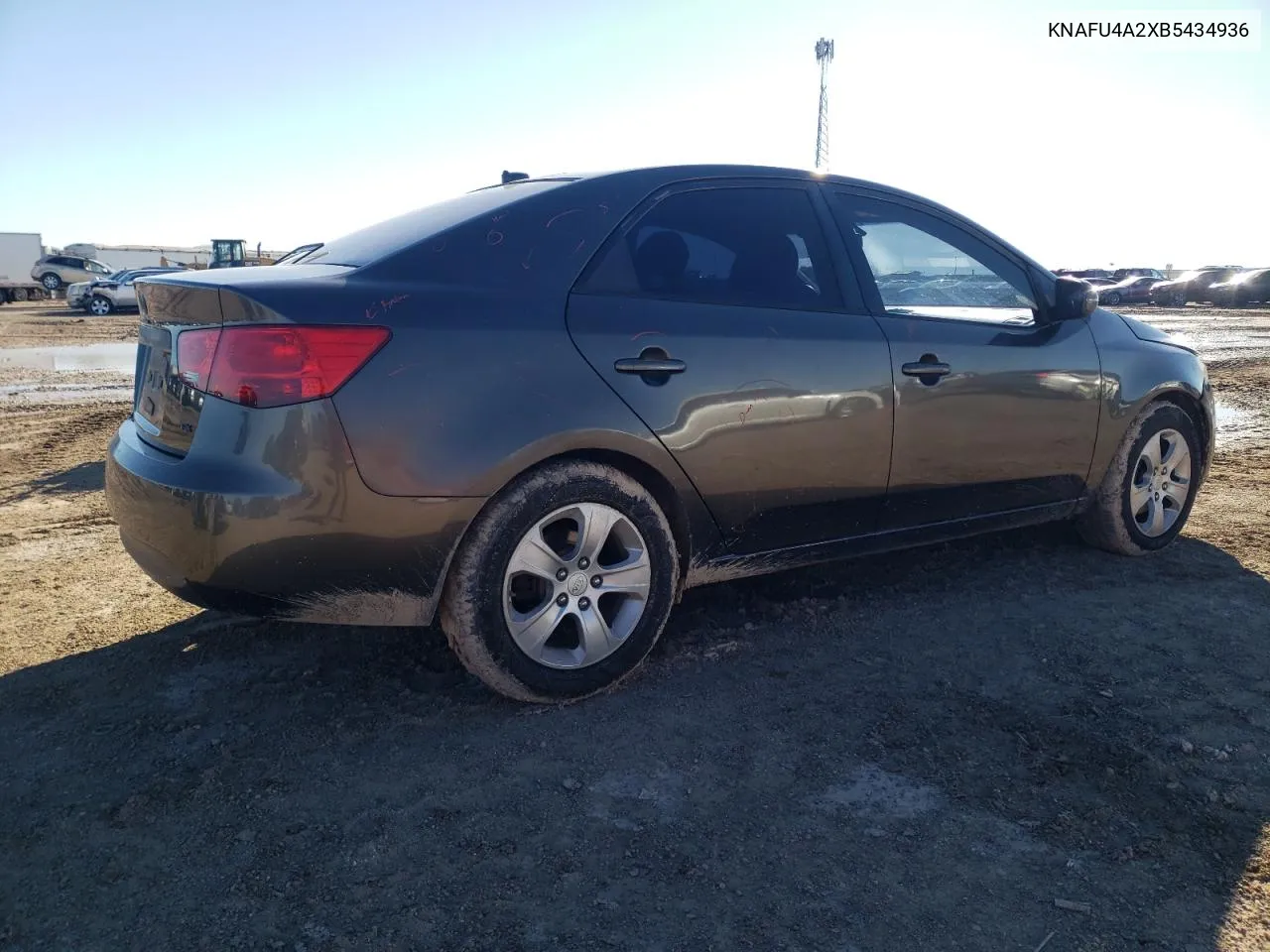 2011 Kia Forte Ex VIN: KNAFU4A2XB5434936 Lot: 80510024