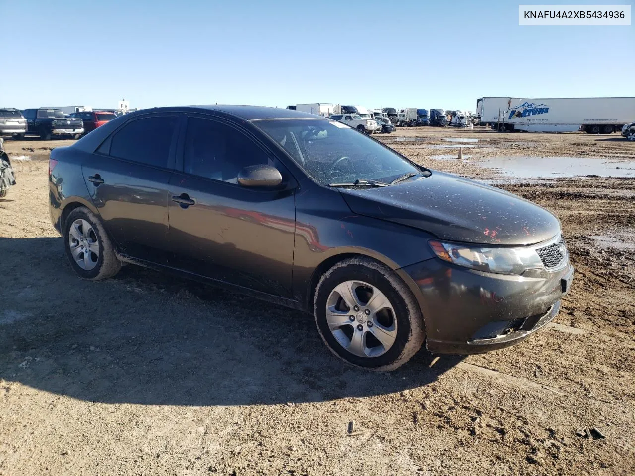 2011 Kia Forte Ex VIN: KNAFU4A2XB5434936 Lot: 80510024