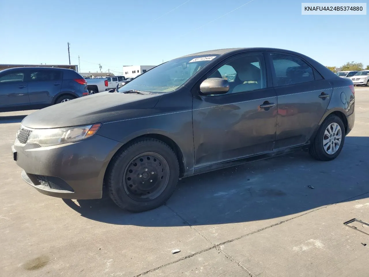 2011 Kia Forte Ex VIN: KNAFU4A24B5374880 Lot: 80712544