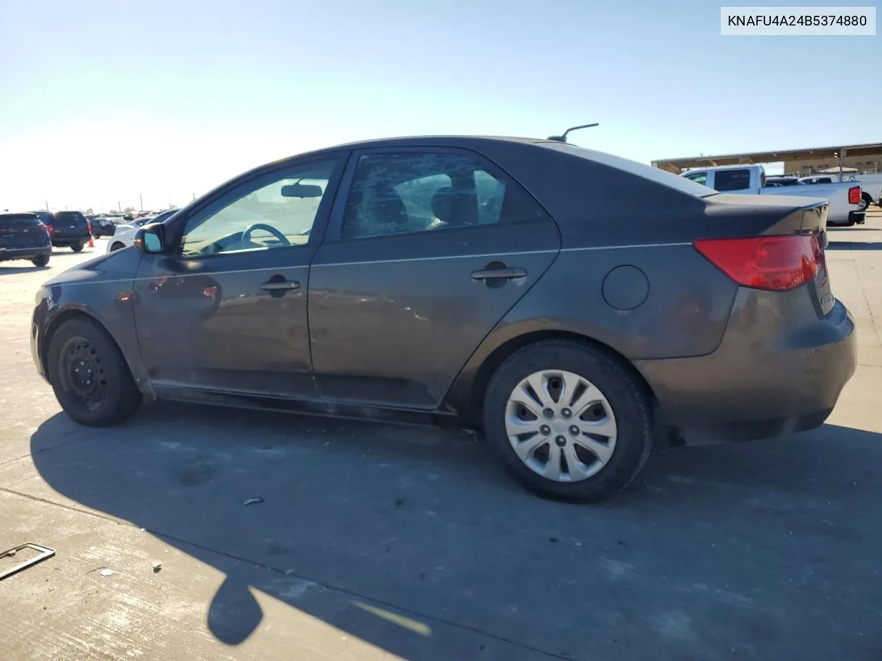 2011 Kia Forte Ex VIN: KNAFU4A24B5374880 Lot: 80712544