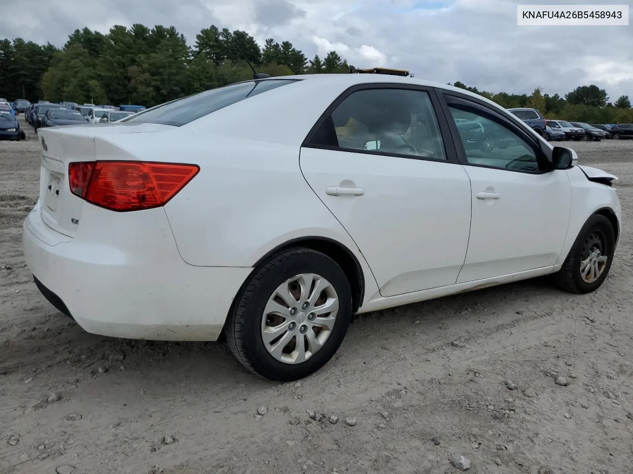 2011 Kia Forte Ex VIN: KNAFU4A26B5458943 Lot: 80950684